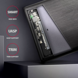 AXAGON EE25-A6M USB3.2 RAW Box Black