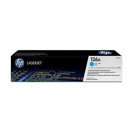 HP CE311A (126A) kék eredeti toner