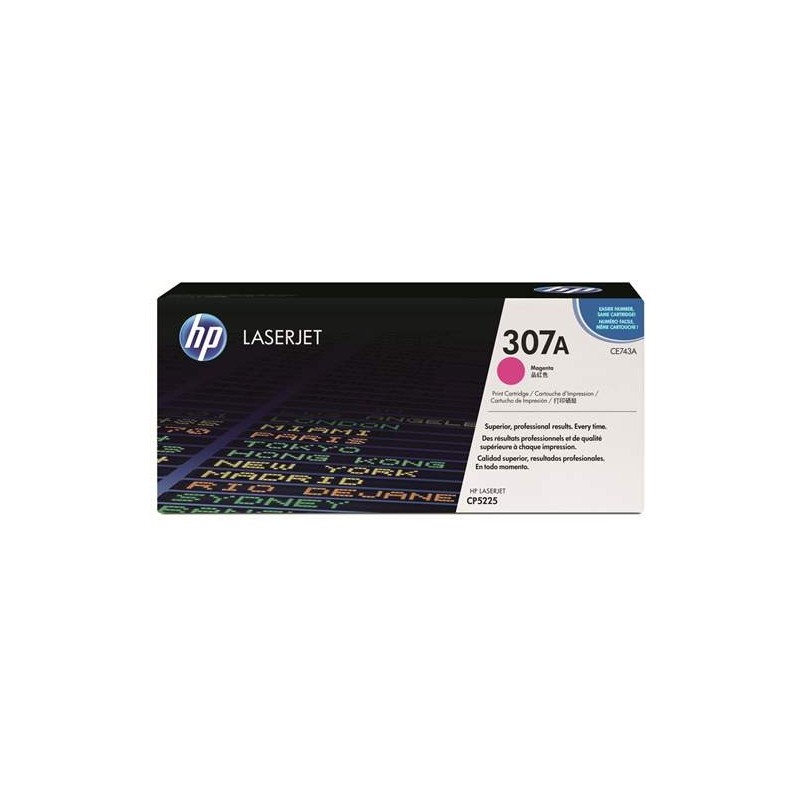 HP CE743A (307A) magenta eredeti toner