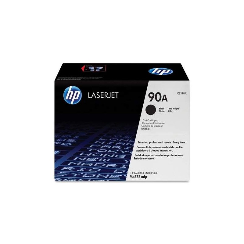 HP CE390A (90A) fekete eredeti toner