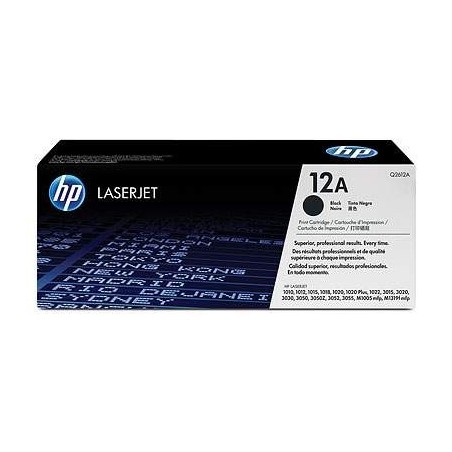 HP Q2612A (12A) fekete eredeti toner min.2db