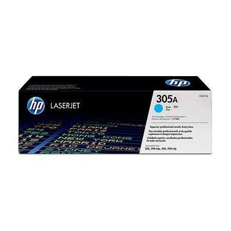 HP CE411A (305A) kék eredeti toner