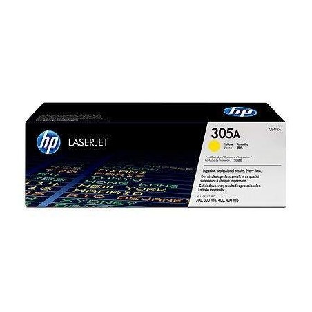 HP CE412A (305A) sárga eredeti toner