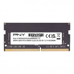 PNY 8GB DDR4 3200MHz SODIMM Performance Black