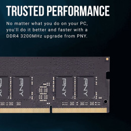 PNY 8GB DDR4 3200MHz SODIMM Performance Black