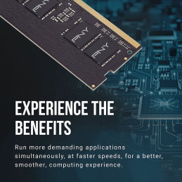 PNY 8GB DDR4 3200MHz SODIMM Performance Black