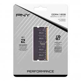 PNY 8GB DDR4 3200MHz SODIMM Performance Black