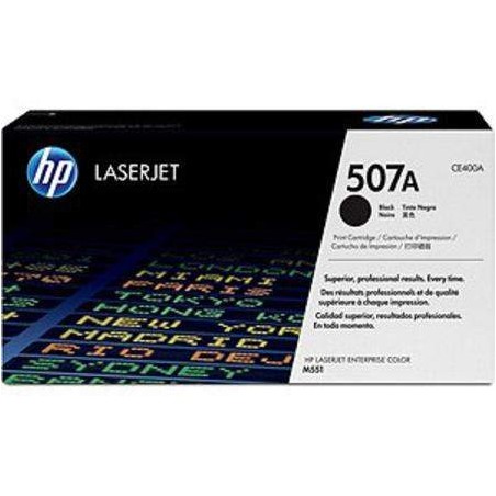 HP CE400A (507A) fekete eredeti toner