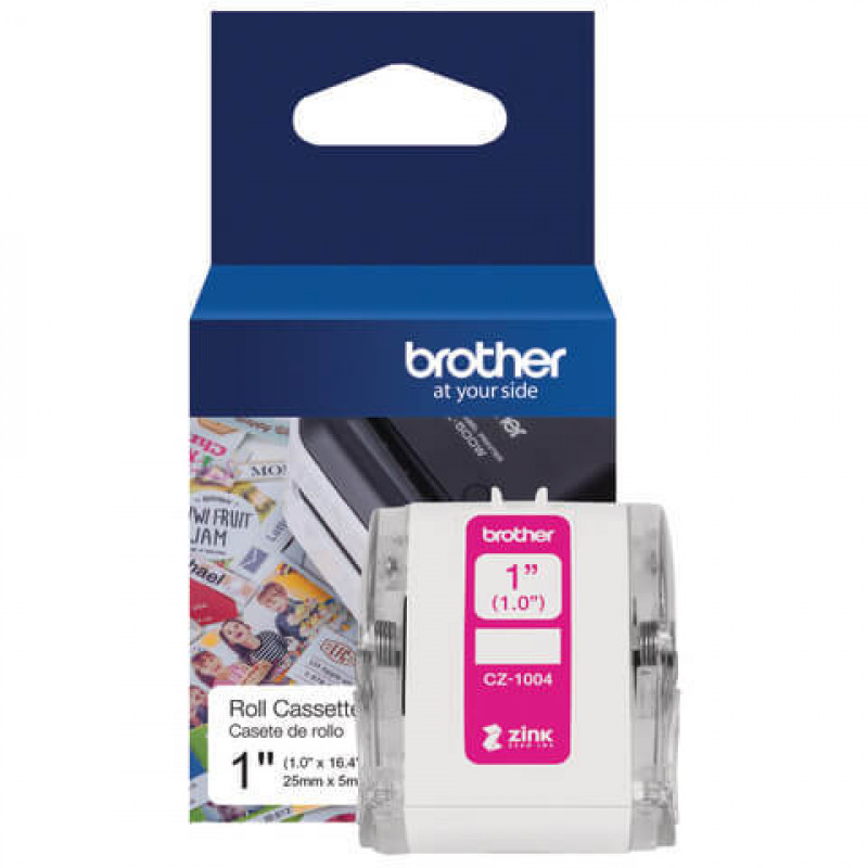 Brother CZ-1004 színes eredeti szalagcímke (25mm)