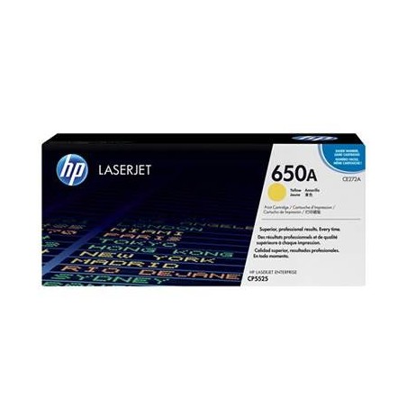 HP CE272A (650A) sárga eredeti toner