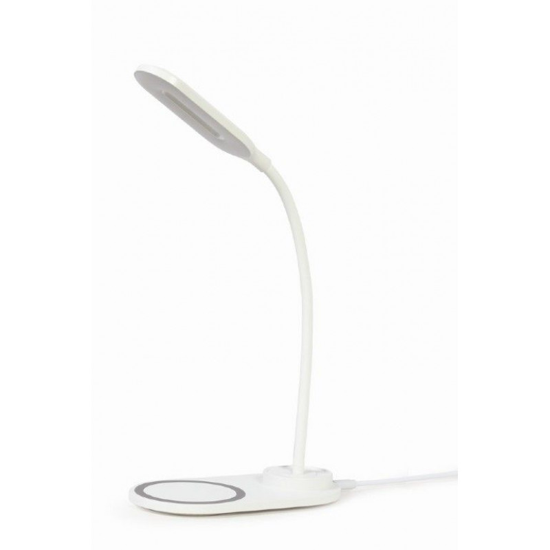Gembird TA-WPC10-LED-01-MX Desk Lamp with Wireless Charger 10W White