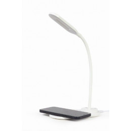 Gembird TA-WPC10-LED-01-MX Desk Lamp with Wireless Charger 10W White