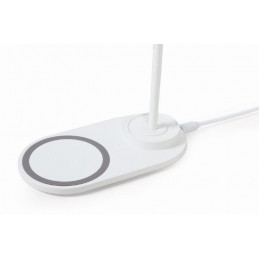 Gembird TA-WPC10-LED-01-MX Desk Lamp with Wireless Charger 10W White