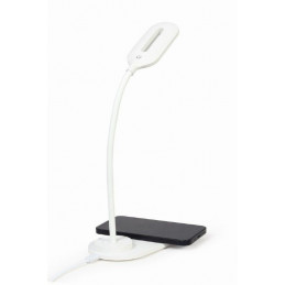 Gembird TA-WPC10-LED-01-MX Desk Lamp with Wireless Charger 10W White