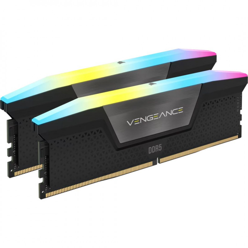 Corsair 16GB DDR5 5200MHz Kit(2x8GB) Vengeance RGB Black