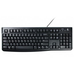 Logitech K120 keyboard Black ENG
