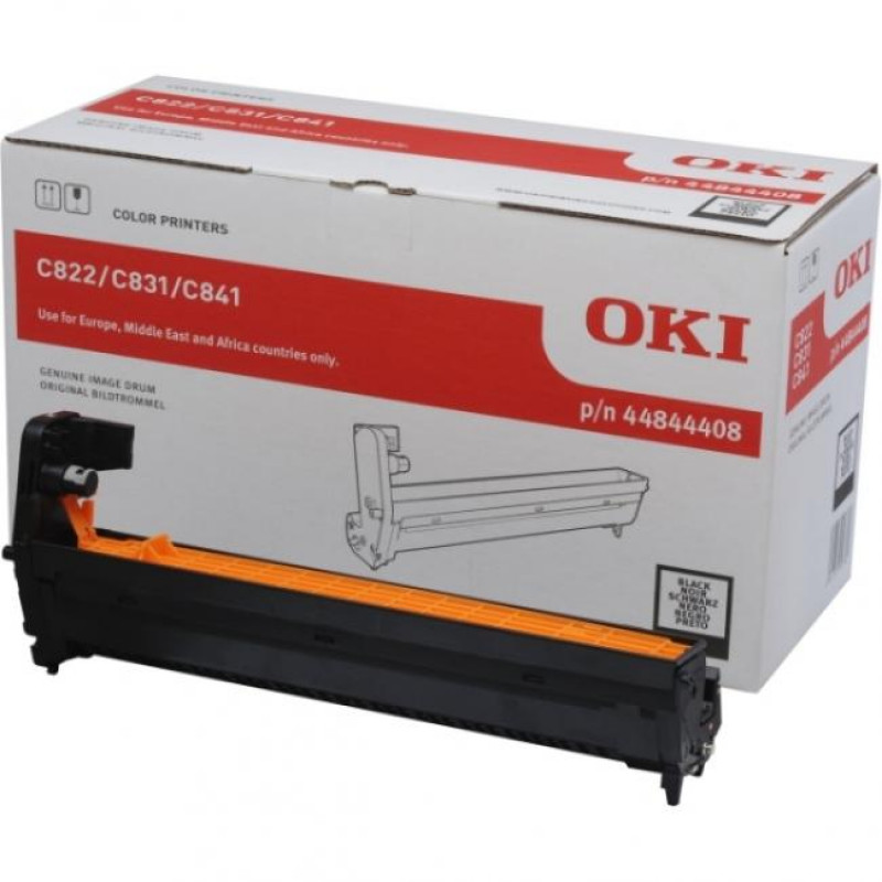 Oki [C-822,C-831, C-841] fekete eredeti dobegység (44844408)