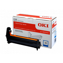 Oki C712 kék eredeti dobegység (46507415)