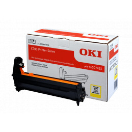 Oki C712 sárga eredeti dobegység (46507413)