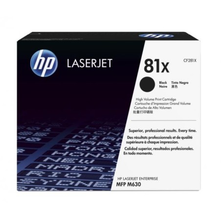 HP CF281X (81X) fekete eredeti toner