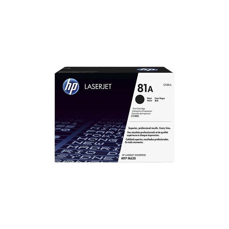 HP CF281A (81A) fekete eredeti toner