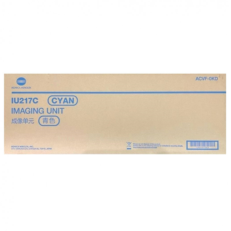 Konica Minolta C257i [IU217C] kék eredeti dobegység (ACVF0KD)