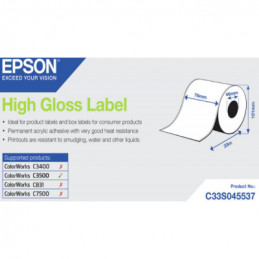 Epson S045537 eredeti címketekercs