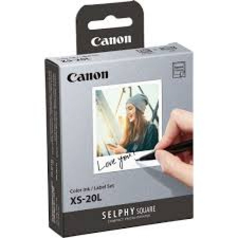 Canon XS-20L eredeti fotópapír (6,8cm x 6,8cm, 20 lap, 4119C002)