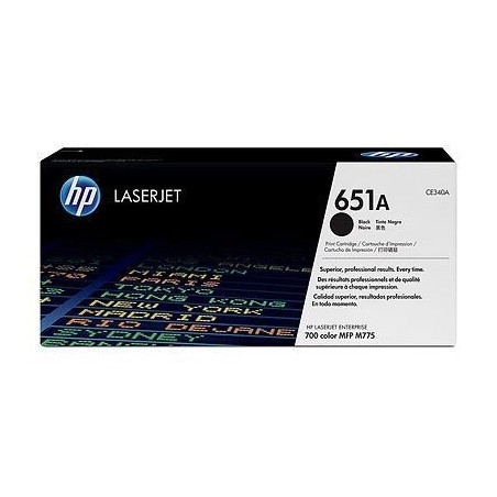 HP CE340A (651A) fekete eredeti toner