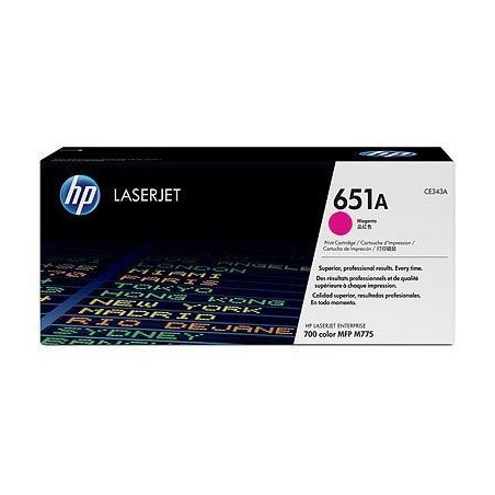 HP CE343A (651A) magenta eredeti toner