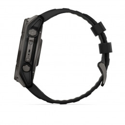 Garmin fenix 8 51mm Solar Graphite/Titan Silicone Band