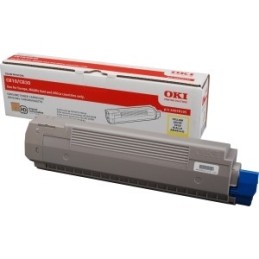 Oki [C810, C830] 8K sárga eredeti toner (44059105)