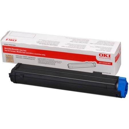 Oki [B4400/4600] 3K fekete eredeti toner (43502302)