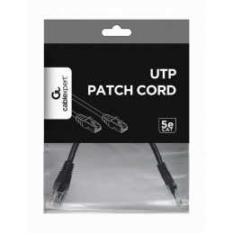 Gembird CAT5e U-UTP Patch Cable 0,25m Black