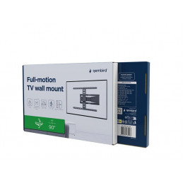 Gembird WM-90ST-02 Full Motion TV Wall Mount  43"-90" Black