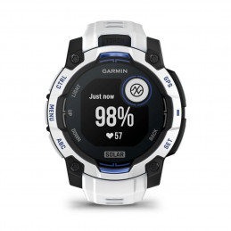 Garmin Instinct 3 45mm Solar Whitestone with Whitestone Band