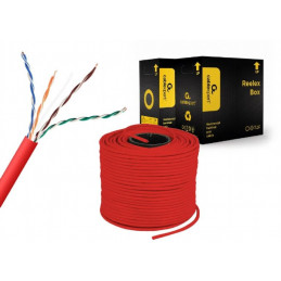 Gembird CAT5e U-UTP Installlation cable 305m Red