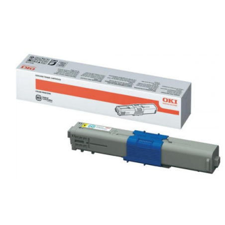 Oki [C310,330,510,530,MC351/MC361,MC561] 2K sárga eredeti toner (44469704)