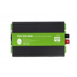 Gembird Energenie 12V Pure sine Wave Car DC-AC Power Inverter 2000W