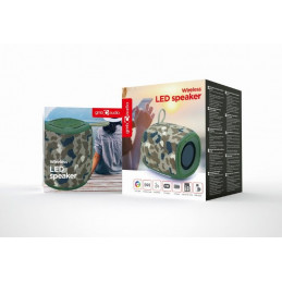 Gembird SPK-BT-LED-03-CM Bluetooth Speaker Camo