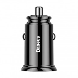 Baseus Circular 30W Car Charger Black