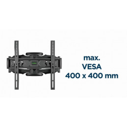 Gembird WM-58ST-01 Premium full-motion TV wall mount 32”-58” Black