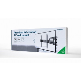 Gembird WM-58ST-01 Premium full-motion TV wall mount 32”-58” Black