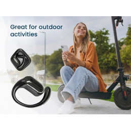 Gembird BT open-ear TWS Bluetooth Headset Black