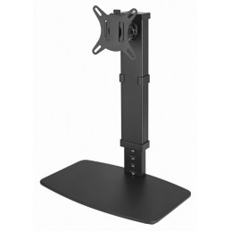 Gembird MS-D1ST-02 Height adjustable full-motion monitor desk stand 17"-32" Black