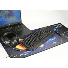 Gembird MP-SOLARSYSTEM-XL-01 Mouse Pad Black