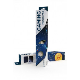 Gembird MP-SOLARSYSTEM-XL-01 Mouse Pad Black