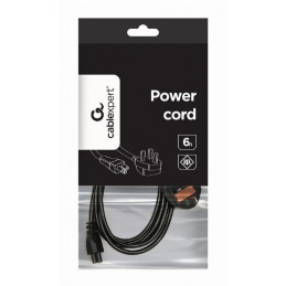 Gembird PC-187-ML12 UK power cord 1,8m Black