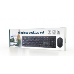 Gembird KBS-WCH-04 Keyboard Combo Black US