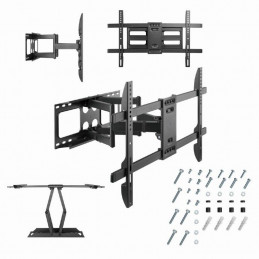 Gembird Full-motion TV wall mount 37" - 80'''' Black